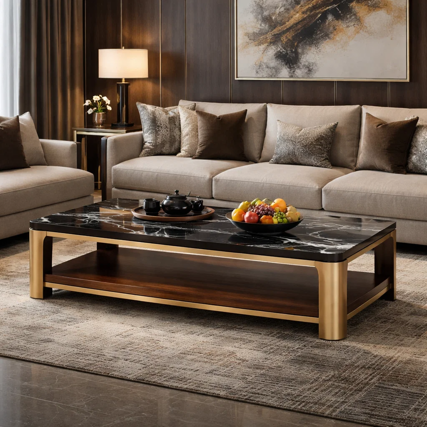 Obsidian Luxe Coffee Table
