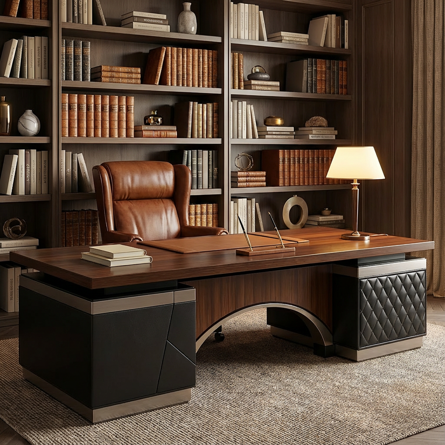 ArcLuxe Executive Desk